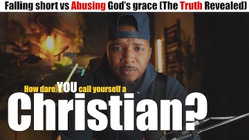 falling short vs abusing God