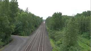 NorthBound BNSF M-PAS-TAC W/ATSF SD45-2 6-2-2012