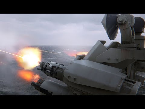 Russian Navy Firing Off 10,000 Rounds Per Minute CIWS