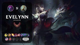 Evelynn Jungle vs Master Yi - NA Grandmaster Patch 14.4