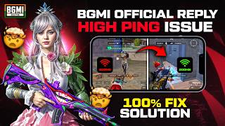 Finally! BGMI High Ping Problem Solution ✅ 100% Official Fix by Krafton