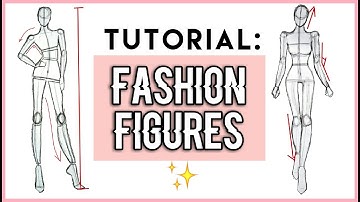 How to draw : Fashion Figures  For beginners! (easy step by step)