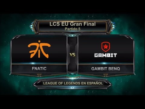 LCS EU - Fnatic vs Gambit Gaming - Gran Final(P5) Español