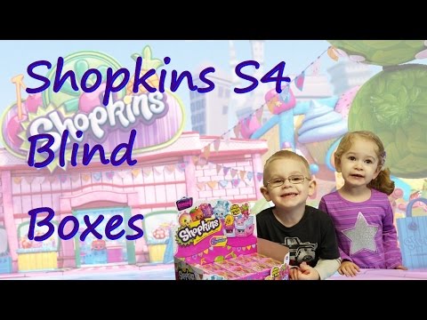 Shopkins Season 4 Blind Boxes #2 with Greyson and Violet