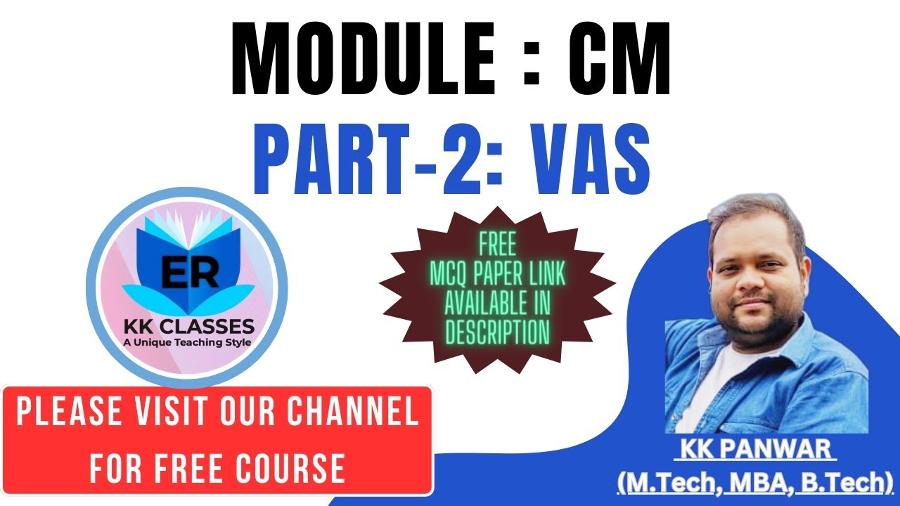 PART -2 VAS || MODULE (CM) || BSNL LDCE JTO(T) TO SDE(T) #BSNL #EXAM ...