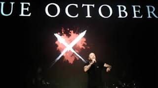 Blue October - Fear (with Justin's story of his every morning fears) @ Moscow 27 feb 2019