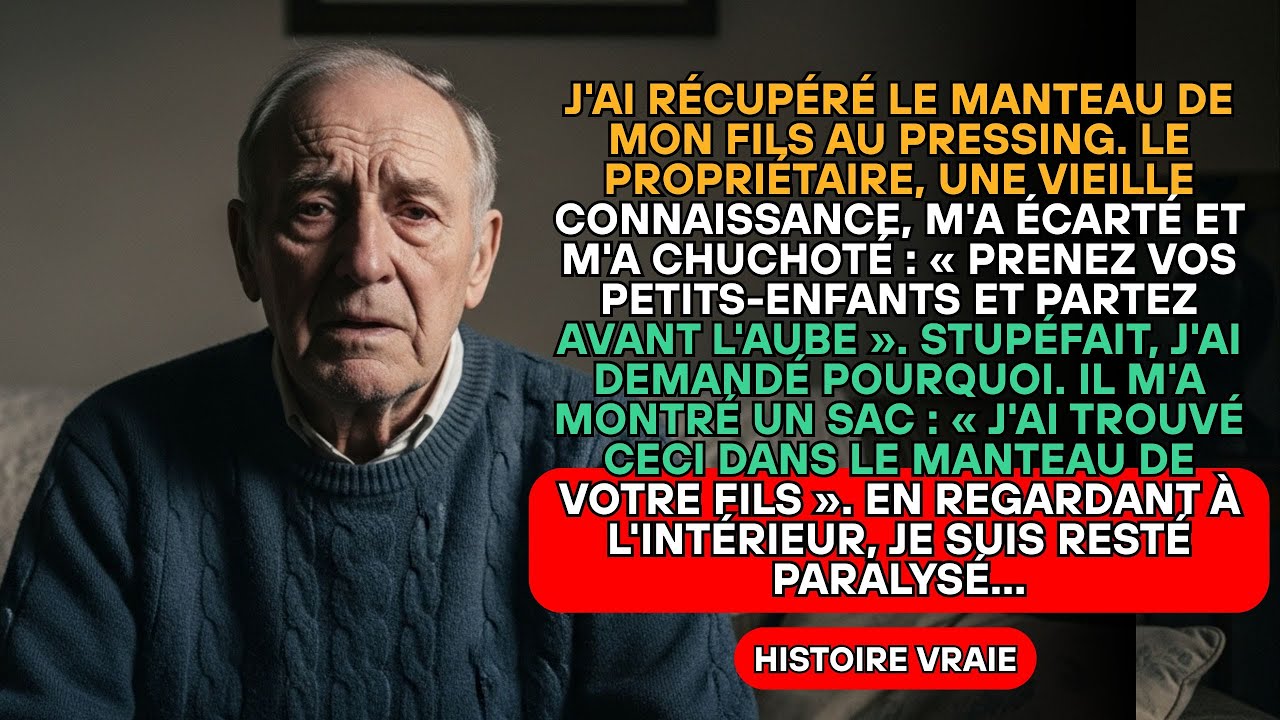 J'AI PRIS LE MANTEAU DE MON FILS AU PRESSING. LE PROPRIO M'A DIT UN SECRET QUI M'A STUPÉFIÉ...