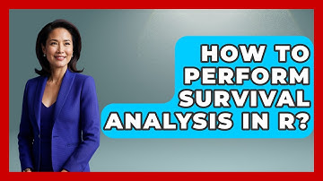 How To Perform Survival Analysis In R? - First Response Medicine