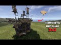 (NEW) The Black V2 2X2 Trio Quad New Meta Rust Base Design 2025