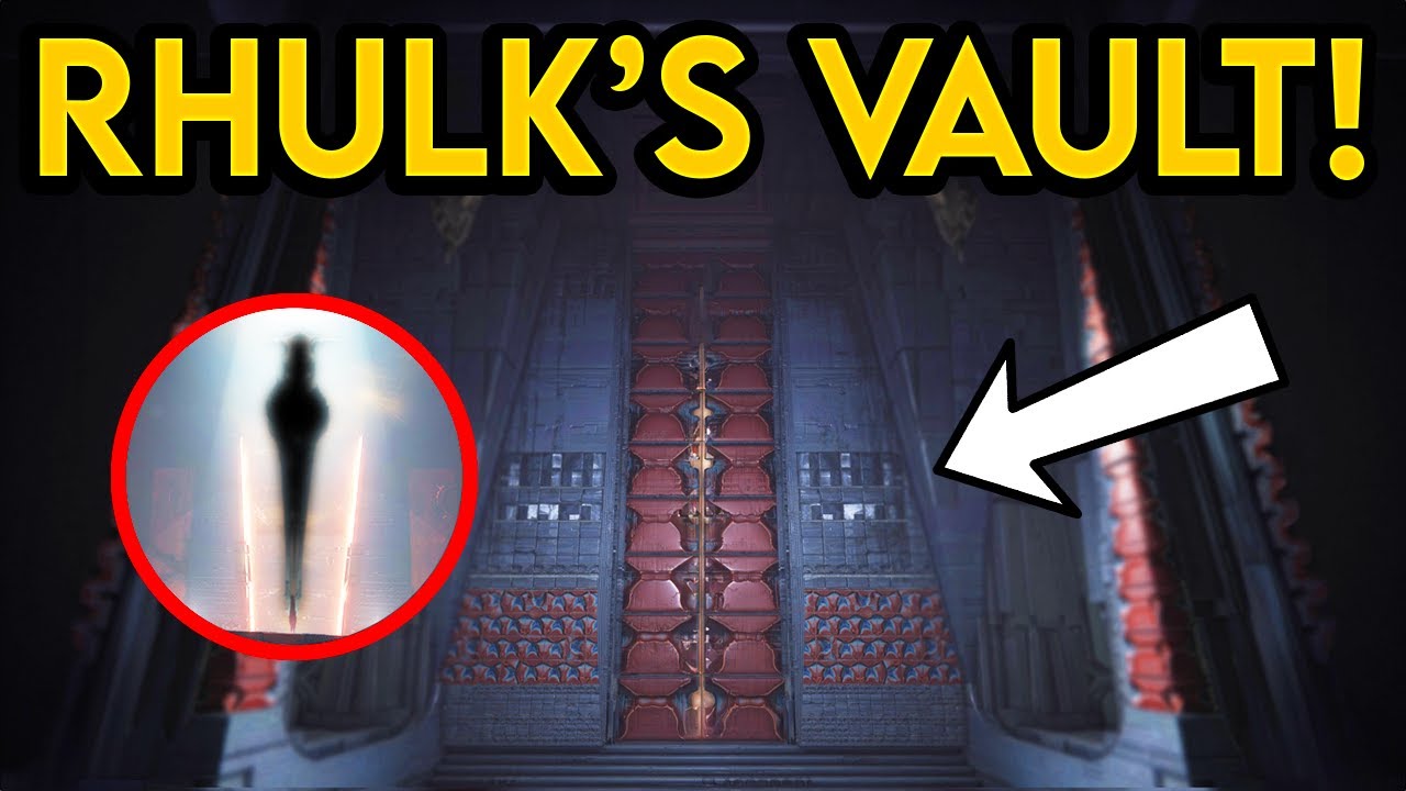 Destiny 2 - THIS IS WHAT'S INSIDE RHULKS VAULT! - YouTube
