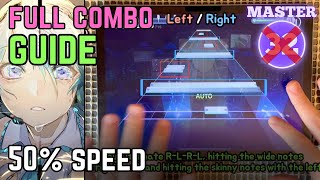 pjsk  Combo Guide Hibana reloaded  Master 32