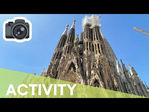 SAGRADA FAMILIA ANTONIO GAUDI BASILIQUE 4K WALKTOUR 2022