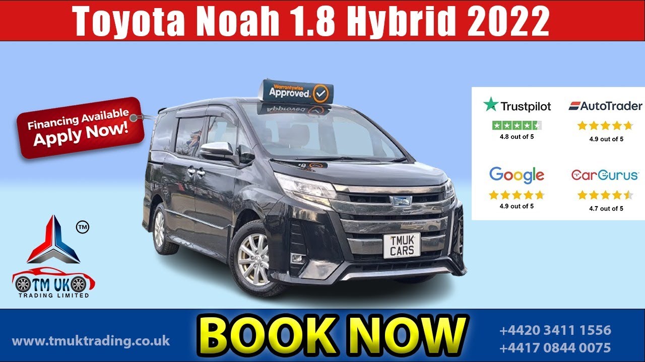2022 Toyota Noah 1.8 Hybrid Review - 7 Seater MPV, ULEZ Free Family Van!