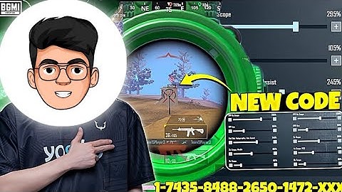 (2025) GOBLIN SENSITIVITY SETTINGS CODE 3.6/ GOBLIN CONTROL SETTINGS CODE 3.6/ #goblin CONTROL ZONE