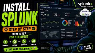 بالعربى شرح تحميل وتثبيت Splunk خطوة بخطوة 🔥 | بداية احتراف الـ SIEM و Blue Team
