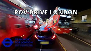 Scirocco R POV Night Drive London