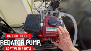 Harbor Freight Budget Soft Wash System: Part 2