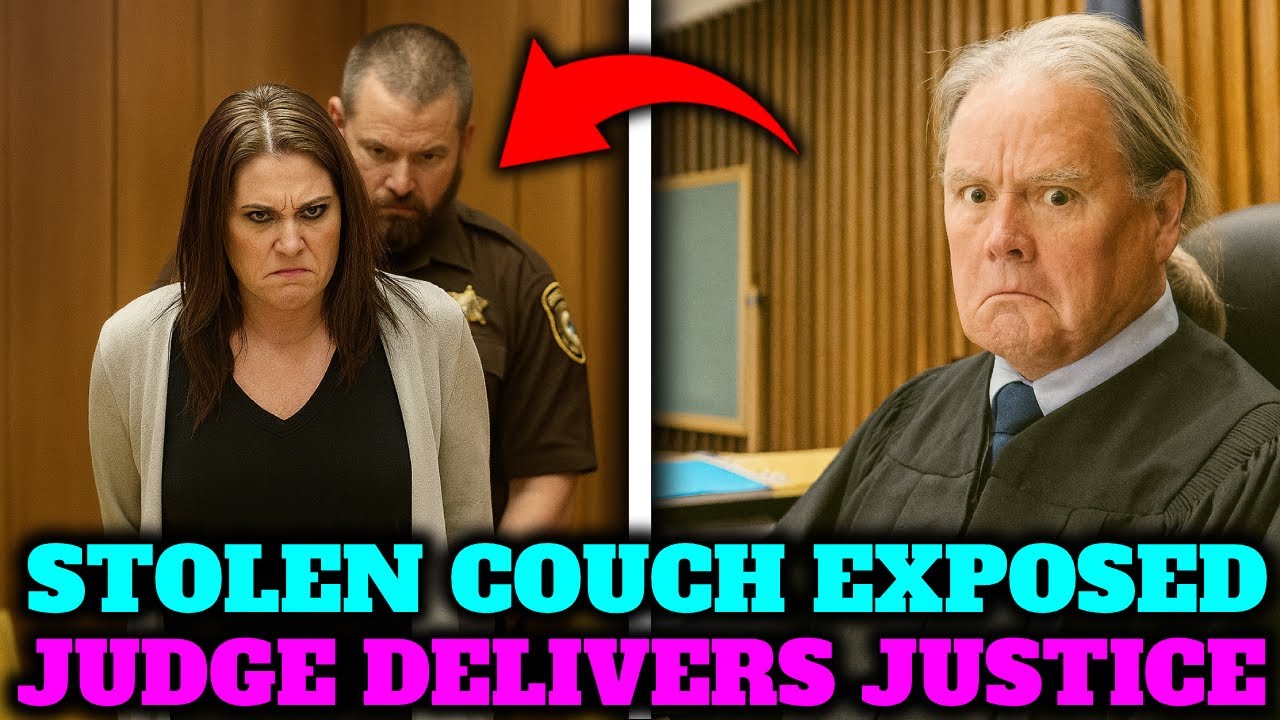 Судья Джеффри приговорил к тюремному заключению женщину, которая продала краденый диван на торгов...