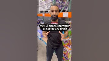 99% of Sparkling Water at Costco are Trash #sparklingwater #costco #costcofinds