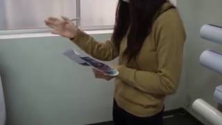 島根県出雲市 看板 エヌサイン インクジェット出力 校正