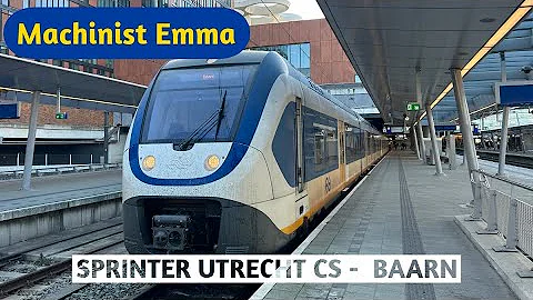 Cabinerit (4K) | SLT | Schattigste stukje spoor van Nederland | Utrecht - Baarn | Apr '25' |