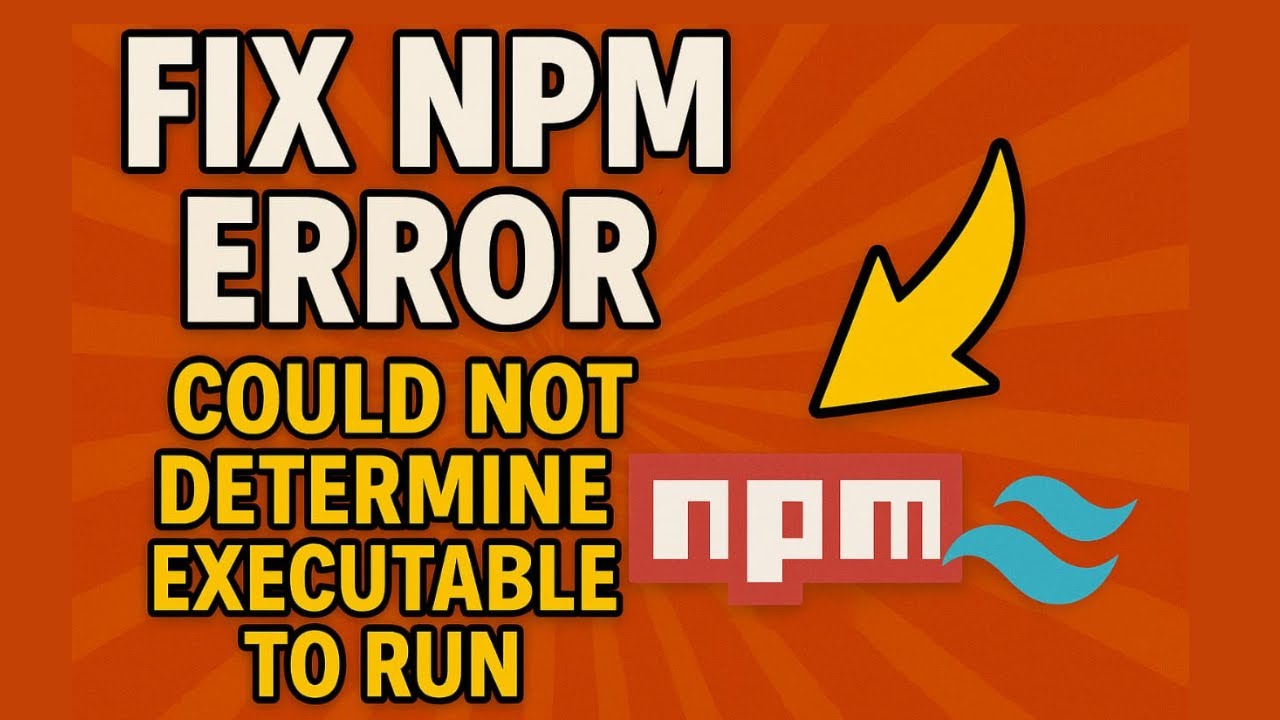How to Solve Tailwind 4 & 3 Installation Error npx tailwindcss init -p npm error in VS Code