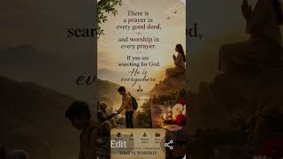 God is everywhere 🙏 #faithinchrist #love #gospelofhope #christianfaith #trust