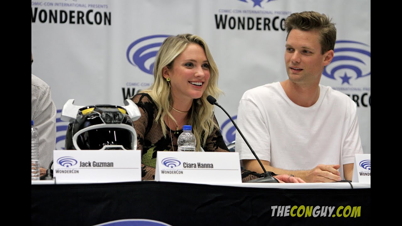 Cameron Jebo and Ciara Hanna talk Power Rangers Megaforce Voices and Props at WonderCon 2019 Panel