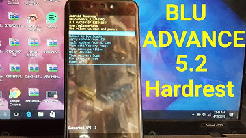 BLU Advance 5.2 Hard Reset.