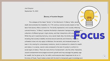 Writing Productivity Tip: Focus for Google Docs