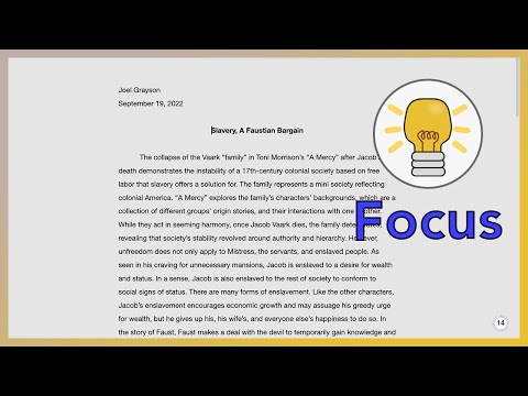 Focus for Google Docs video preview 2