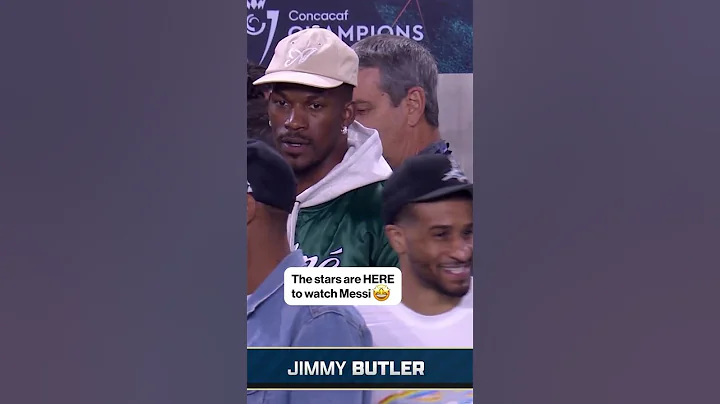 The stars are HERE to watch Lionel Messi 🤩🤩🤩 #lionelmessi #intermiami #mls #messi
