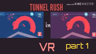 Tunnel rush in VR ::Full HD video screenshot 2