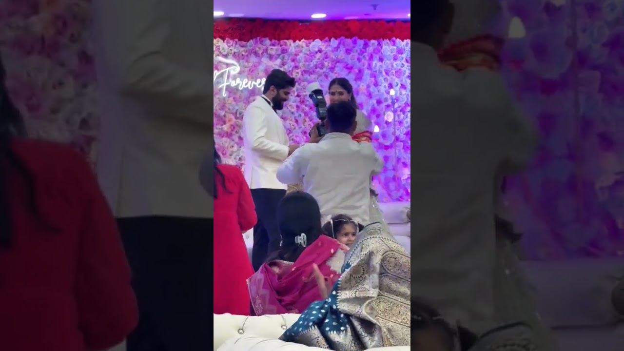 sister Ki Sagai💖 Ring Exchange Moment #engagement #weddingsong #weddingvideo #weddingvideo #trending