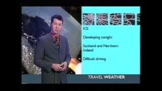 BBC Weather 3rd February 2002