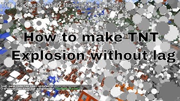 How to record TNT Explosion without lag 1.12.2 [Tutorial]