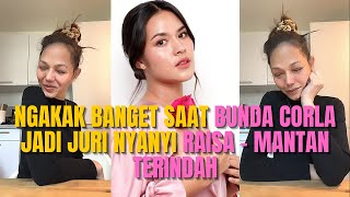 NGAKAK BANGET SAAT BUNDA CORLA DENGERIN LAGU RAISA - MANTAN TERINDAH 🤣🤣 - ULTINYA KELUAR SEMUA 🤣🤣