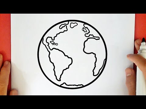 How To Draw Earth