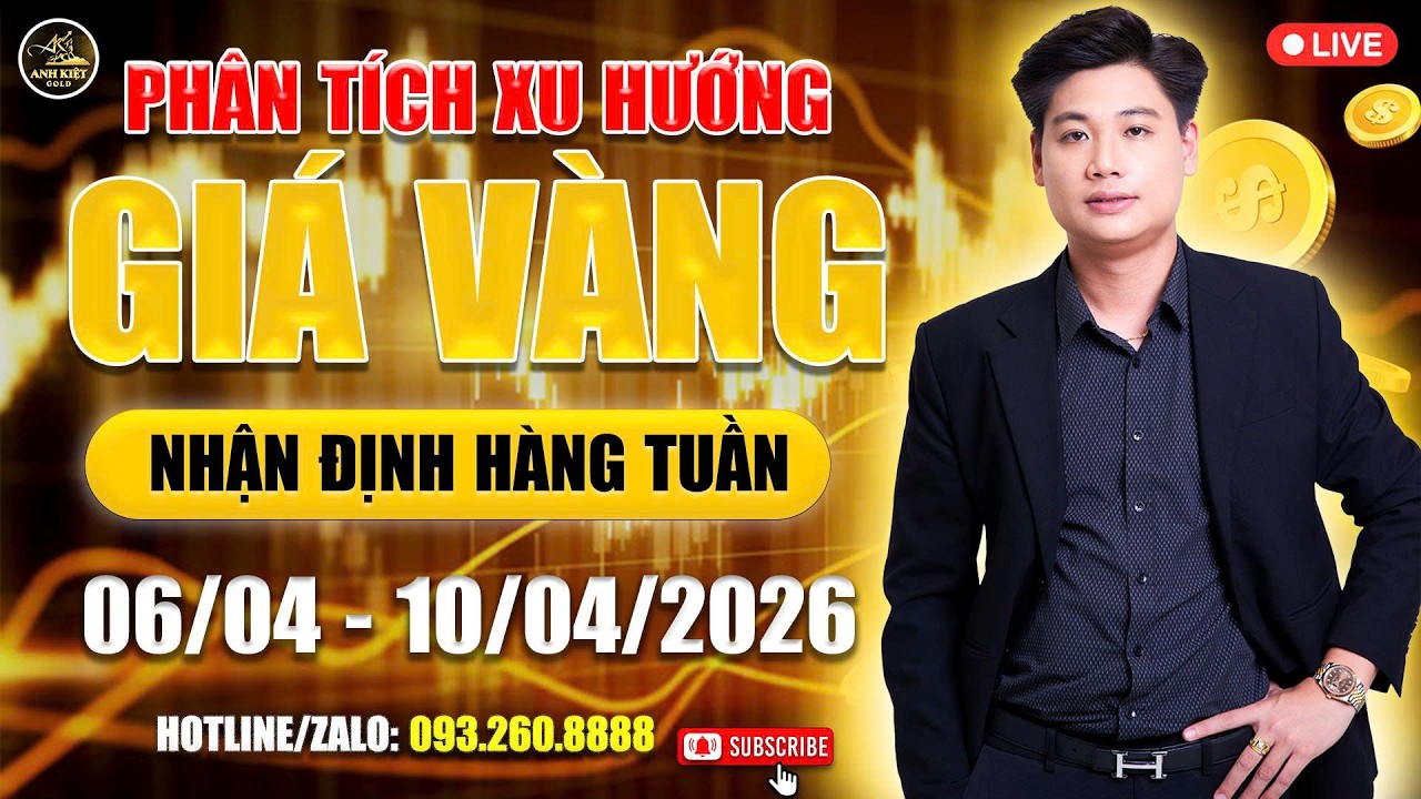 PHÂN TÍCH XU HƯỚNG GIÁ VÀNG TUẦN TỚI NGÀY 06/04 -10/04/2026. Nonfarm ảnh hưởng giá Vàng như thế nào?