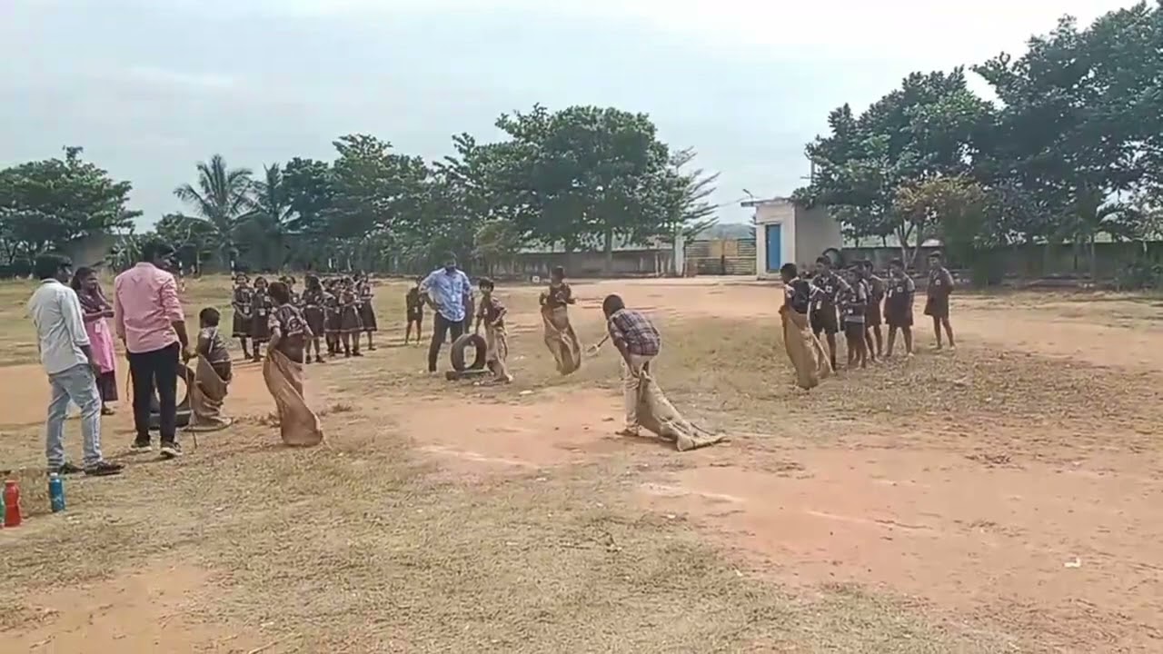 Sack Race by GVS kids 