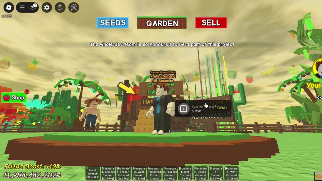 🌞 New Update: Grow a Garden – How to SOLO the Summer Harvest Event!