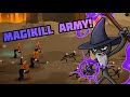 Stick War 3 Huge Lava Skin Magikill Army Vs Order Deathmatch - Proving Grounds Epic Battle