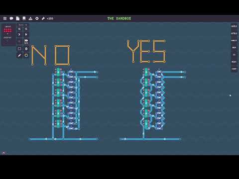 How to minimize lags in Turing Complete