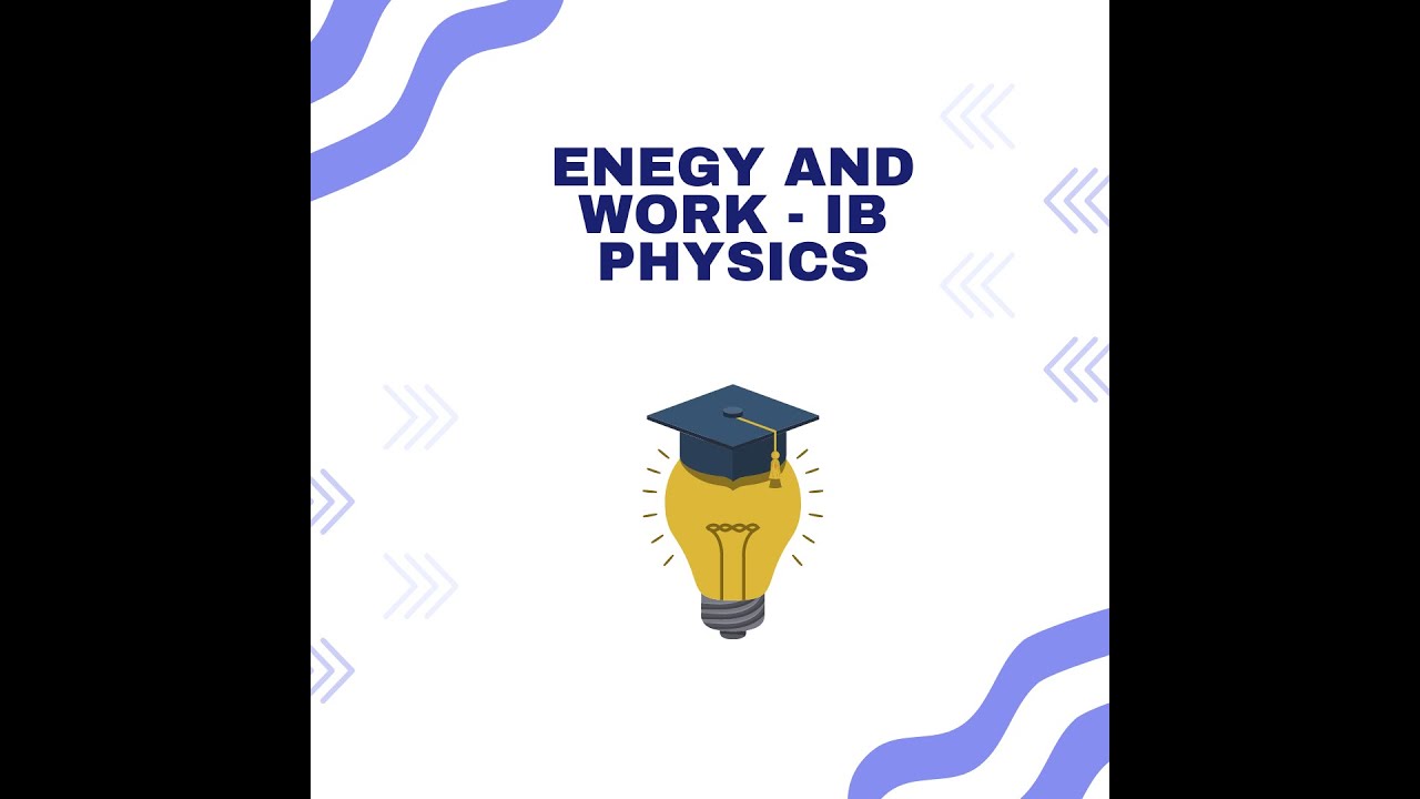 IB Physics Energy and Work - YouTube