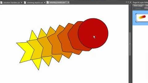 Select Inside Objects in Xara Designer Titles