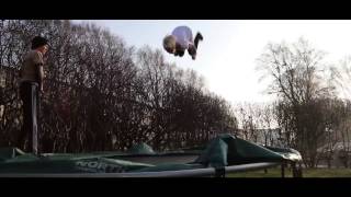 Random trampoline and freerunning clips (Start of spring 2017)