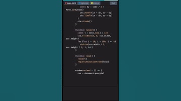 Create Circle illusion Pattern With HTML Canvas | HTML5 Canvas Tutorial #shorts #coding #JavaScript