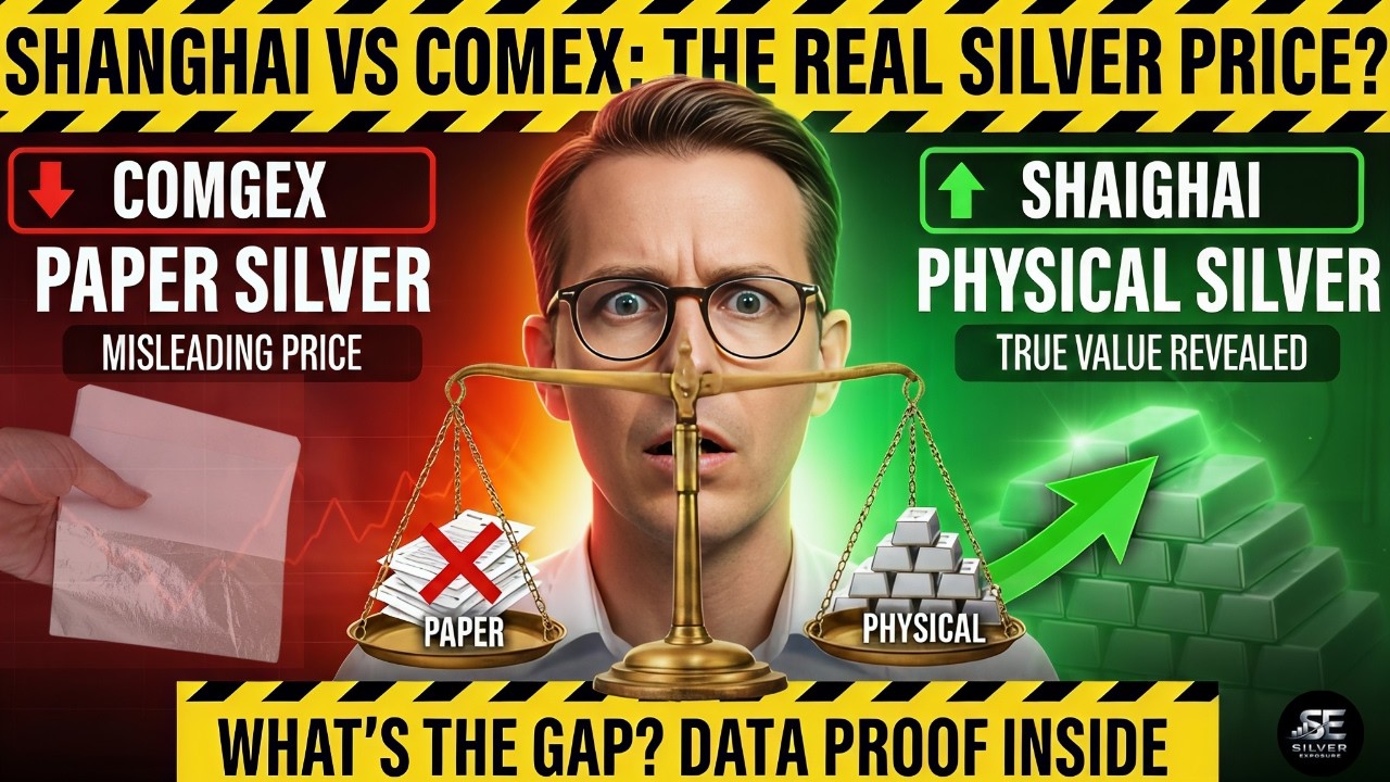Shanghai vs COMEX: The REAL Silver Price Today (Data Exposes the Gap)