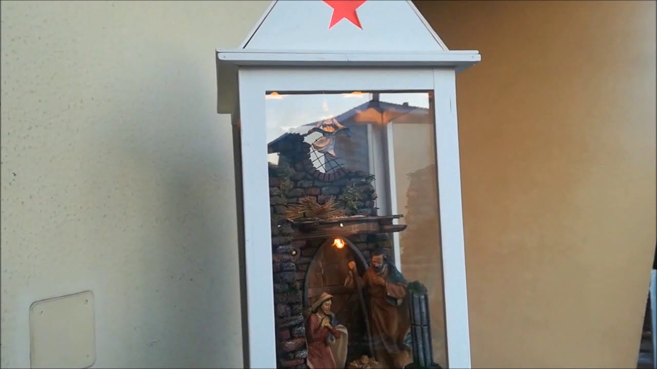 PRESEPE nella LANTERNA - YouTube
