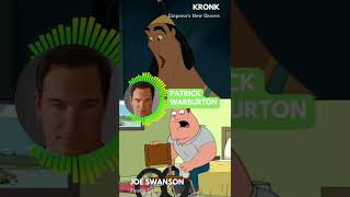 Joe Swanson and Kronk have the same VA (Patrick Warburton) | Family Guy, Emperor's New Groove